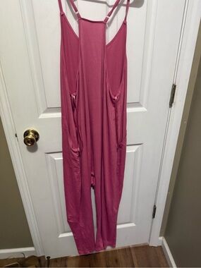 Women’s Pink Relaxed Jumpsuit